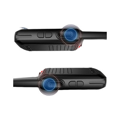 8W à double bande Vhf Uhf mains Bf Licence gratuite Walkie Talkie Meilleure portée 5-8km pour l'extérieur