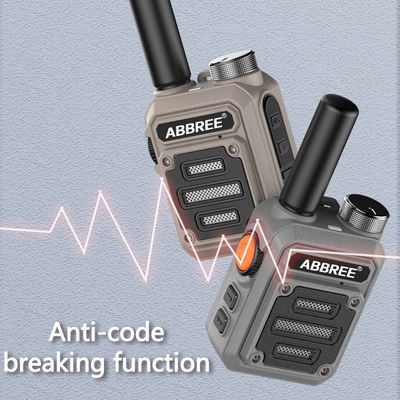 ABBREE AR-63 radio sans fil pour la chasse couleur camouflage/brown talk portée 3km-10km