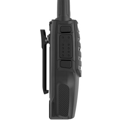 Walkie-talkie portable à longue portée avec stabilité de fréquence de 2,5 ppm et chargeur USB