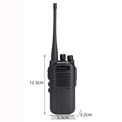 Impédance de l'antenne 50Ω Wanhua Walkie-Talkie UHF 403-480MHz Canaux avec récepteur tour