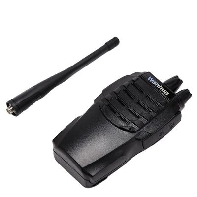 Puissance de sortie 2W Walkie Talkie avec une impédance d'antenne de 50Ω et une batterie rechargeable