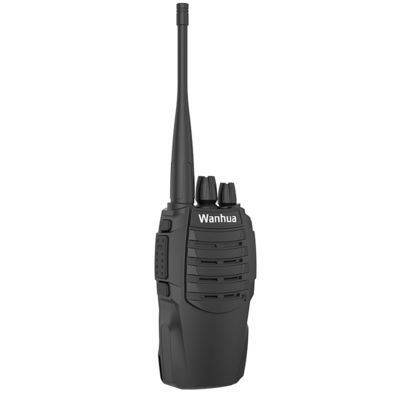 Puissance de sortie 2W Walkie Talkie avec une impédance d'antenne de 50Ω et une batterie rechargeable