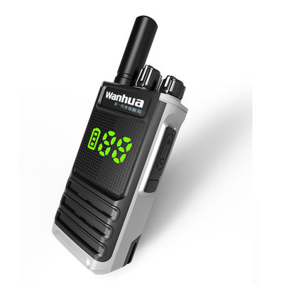 Support OEM/ODM 2W Walkie-Talkies avec une grande capacité de batterie et 16 canaux de stockage
