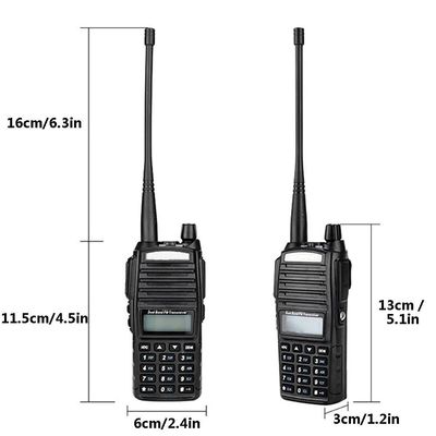Transcepteur radio à longue portée Zello Walkie Talkie BF-8201 Uhf pour les professionnels de la randonnée