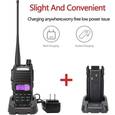 Transcepteur radio à longue portée Zello Walkie Talkie BF-8201 Uhf pour les professionnels de la randonnée