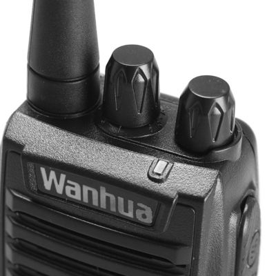 Interphone personnalisé à longue portée 170g 2W UHF Wanhua WH27G Radios sans fil Walkie-Talkie
