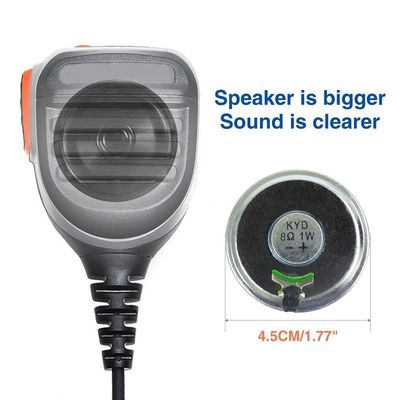 BF AR-780 Microphone haut-parleur portatif étanche à l'eau pour Baofeng UV-9R PLUS Walkie Talkie