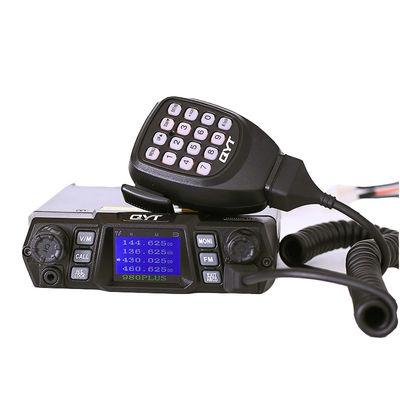QYT KT-980plus Radio mobile pour voiture VHF 75W UHF 15-30km Walkie Talkie pour véhicule