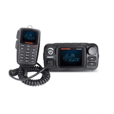 Réseau IP LTE POC UHF VHF Radio de voiture mobile avec 4G LTE POC 25w Radio analogique à double bande