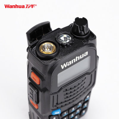 WKTK UV6S Radio longue portée 3W Puissance de sortie 16 Canaux de stockage pour les walkie-talkies UHF VHF
