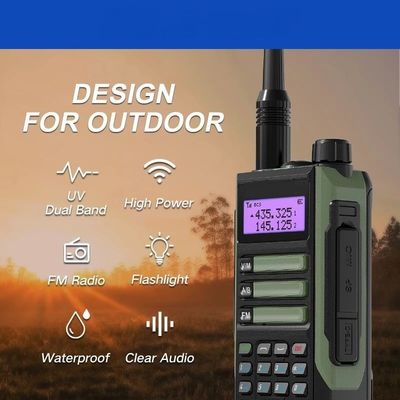 Chargeur USB UHF Vox PC Programming Wireless Walkie Talkie pour la randonnée et l'alpinisme