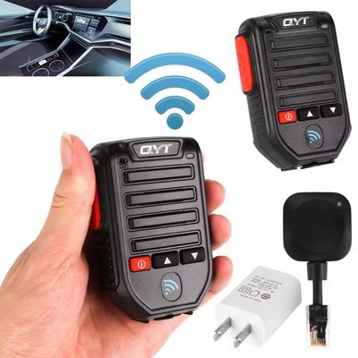 Microphone portatif léger pour QYT sans fil BT-89/BT89 Radio bidirectionnelle à portée de 10 m