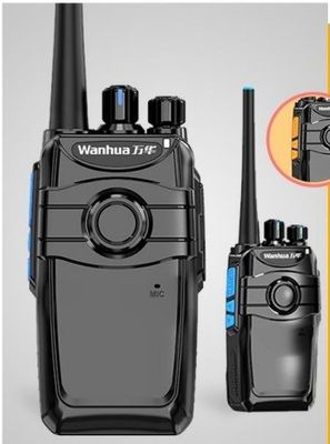 Écouteur professionnel walkie-talkie à double bande avec puissance de sortie de microphone PTT de 3W