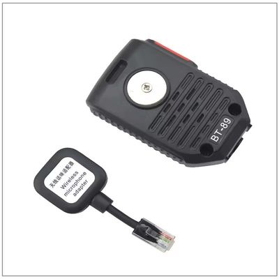 Microphone portatif léger pour QYT sans fil BT-89/BT89 Radio bidirectionnelle à portée de 10 m