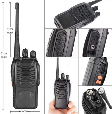 99 Canaux de stockage BF-888S Radio à double bande à deux voies Walkie Talkie pour enfants Portable portable