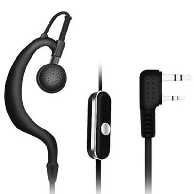 Écouteur à interphone filaire écouteur walkie talkie écouteur radio écouteur écouteur 110±3dB sensibilité
