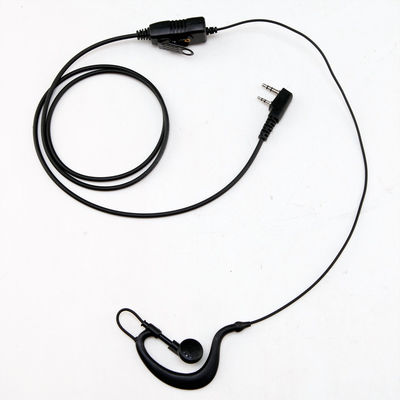 Écouteurs à câble casque anti-fuite son confortable bouchons d'oreilles guide d'air écouteur noir microphone en plastique