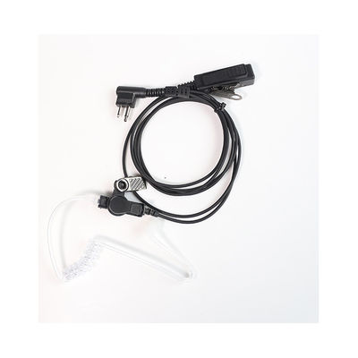 Microphone noir écouteurs à réduction de bruit pour connecteurs 3,5 mm casque Walkie Talkie