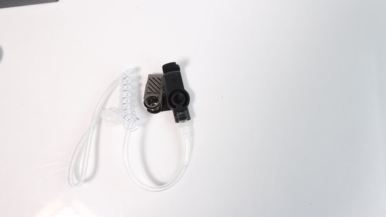 Microphone noir écouteurs à réduction de bruit pour connecteurs 3,5 mm casque Walkie Talkie