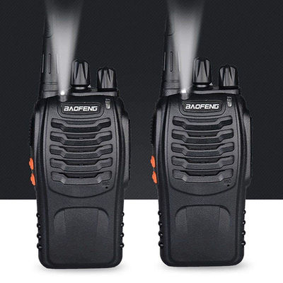 Portée de communication de 0 à 50 km Baofeng BF-888S 400 à 470 MHz UHF Radio portable à deux voies Walkie Talkie