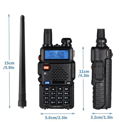 Radio à double bande VHF UHF pour intercoms de restaurant