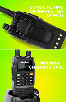 OEM/ODM Accepté WanhuaGTS760 8W Walkie-Talkie portable pour une visite en extérieur sans conducteur