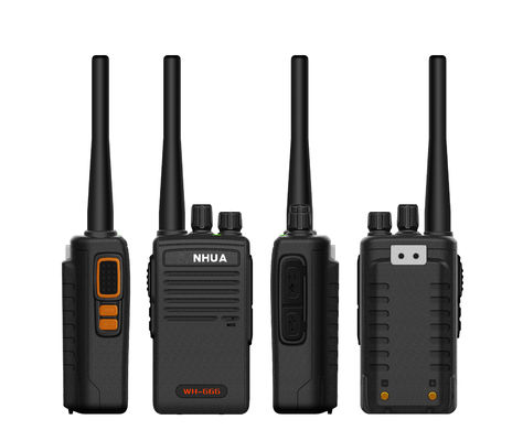 UHF VHF à double bande Walkie-talkie portable pour DMR professionnel et une couverture réseau de 10 km