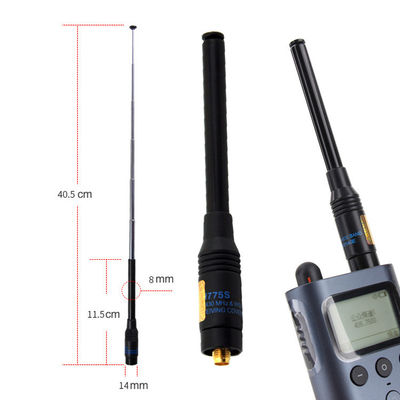 Automobile Mobile Portable Walkie-Talkie Antenne montée WKTKantenne 2,15dBi Gain 430MHz