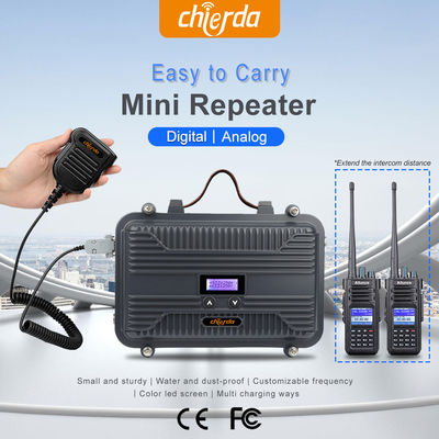 Réseau de codage et de décodeur CTCSS/DCS Répétiteur Walkie-Talkie Full Duplex personnalisable de 10 W
