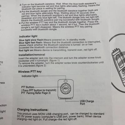 Puissance de sortie Autres écouteurs sans fil pour casque Bluetooth XIR P8608 P8668i DP4801