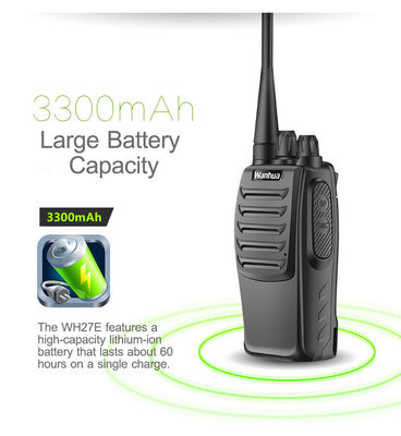 Interphone universel Wanhua WH27E Walkie Talkie 16 canaux pour une communication polyvalente
