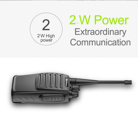 Interphone universel Wanhua WH27E Walkie Talkie 16 canaux pour une communication polyvalente