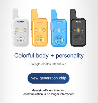 Économie Portable à deux voies radio sans fil UHF 400-470MHz Walkie Talkie avec une tension de 3,7V