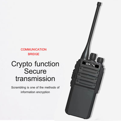 Portable VHF UHF Radio à deux voies 3W Puissance de sortie Parfait pour les interphones des hôtels et des restaurants