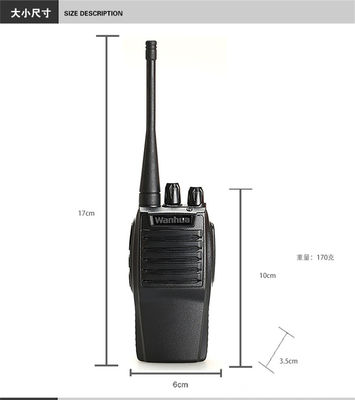 Puissance Wanhua WH27 Walkie Talkie 3W Puissance de sortie 5W Puissance RF Communication pour l'extérieur