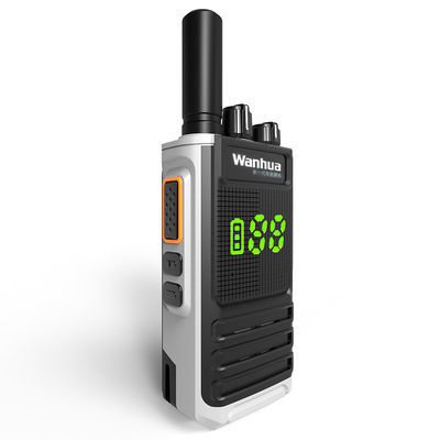Range de fréquences personnalisable Walkie-Talkie cellulaire de grande capacité avec fonction d'affichage