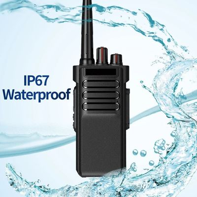 Mode Radio portable avec haut-parleur VHF UHF Intercoms analogiques 10W haut-parleurs IPX7