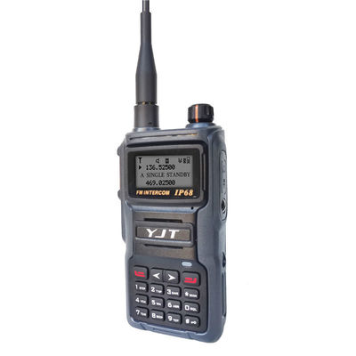 199 canaux de stockage UHF/VHF portable walkietalkie interphone numérique original UHF Vhf