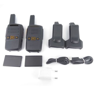 16 canaux Coût de stockage compétitif VHF UHF Walkie Talkie pour la randonnée et le restaurant