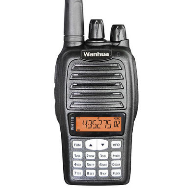 Wanhua WH118 Radio portable walkie-talkie 2W Puissance de sortie à double bande UHF VHF longue portée