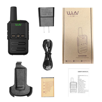 2w Uhf Mini Taille Radio Walkie Talkie à deux voies pour 2022 WLN KD-C56B Certifié FCC