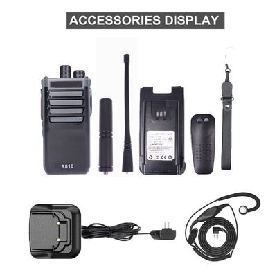 Plage de fréquences 400-470MHz Professional Walkie Talkie avec WiFi et conception étanche