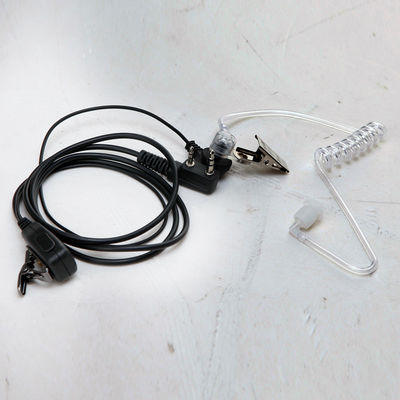 Microphone écouteur pour Icom Radios à deux voies Walkie-talkie Air Tube Temps de retard sans fil