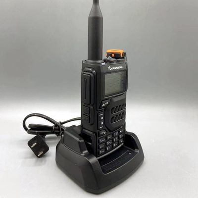 Radio à double bande haute puissance Walkie Talkie Style VHF/UHF à deux voies avec batterie de 3000 mAh