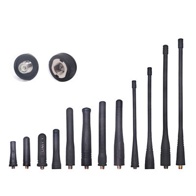 Antenne en caoutchouc noire 2w UHF VHF Fm Walkie Talkie pour la communication à longue distance