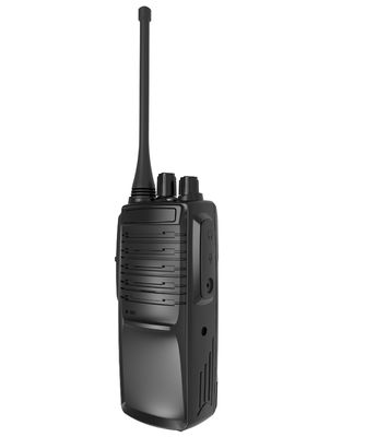 Walkie-talkie noir avec puissance de sortie de 2 W et compatibilité Zello Motola Wanhua Compatible