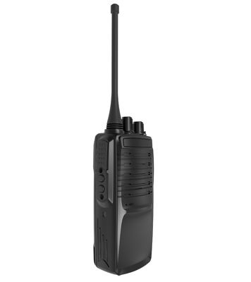 Walkie-talkie noir avec puissance de sortie de 2 W et compatibilité Zello Motola Wanhua Compatible