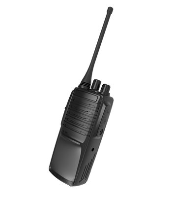 Walkie-talkie noir avec puissance de sortie de 2 W et compatibilité Zello Motola Wanhua Compatible
