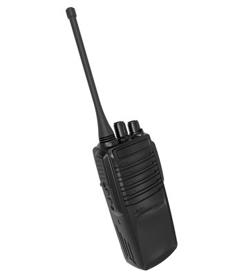 Walkie-talkie noir avec puissance de sortie de 2 W et compatibilité Zello Motola Wanhua Compatible
