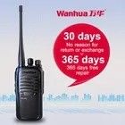 Radio à longue portée noire walkie-talkie bidirectionnelle pour activités en plein air